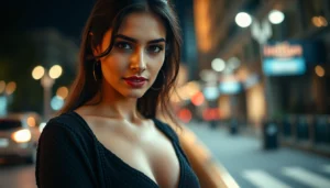 Glamorous Bangalore Escort offering captivating companionship in upscale Bangalore setting, radiating elegance and allure.