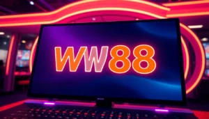 W88 online casino interface with engaging graphics, highlighting competitive gaming experience for players.