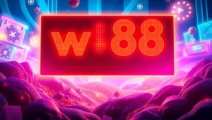 High-quality graphic of the w88 online betting platform interface showcasing live casino and sports betting features for engaging user experience.