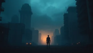 Смотреть бесплатно одни из нас 1 сезон смотреть — захватывающий сериал в стиле апокалипсиса с постерным изображением главных героев на фоне разрушенного мира.