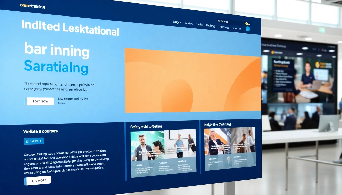Visually engaging image of Fundación PRL's online training platform offering diverse courses in safety and sector-specific skills, highlighting professional growth and accessibility at https://fundacionprl.es/.