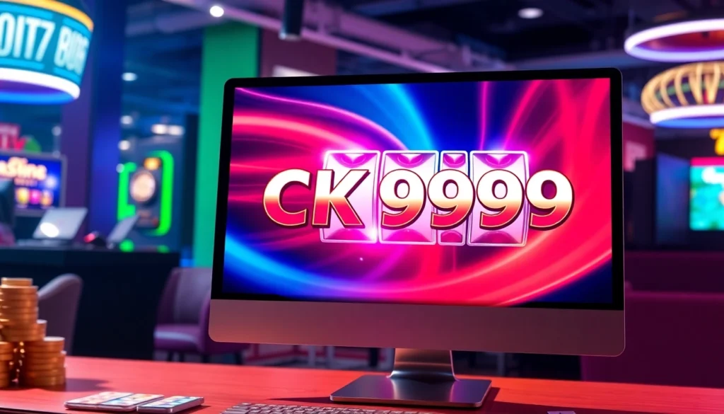 Engaging ck999 game screenshot showcasing colorful slot reels and a user-friendly interface, inviting players to join the premier crypto casino platform.