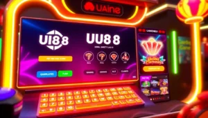 Engaging image of UU88 online casino platform showing vibrant colors and user-friendly interface to attract players