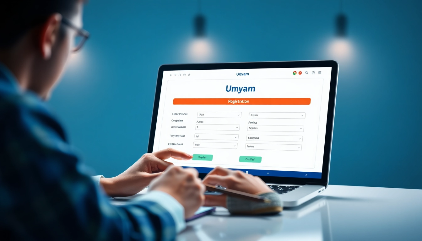Active entrepreneurs completing udyam registration online using a user-friendly portal with step-by-step guidance.