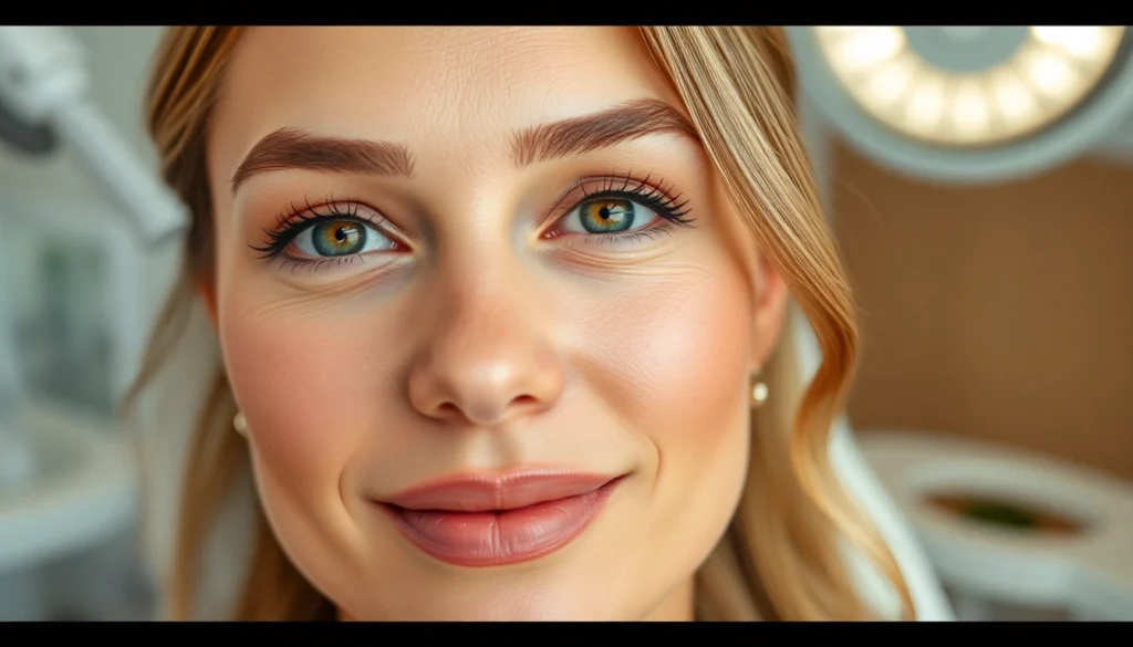 Professional surgeon performing Oberlidstraffung Zürich with focus on precise eyelid surgery for a youthful appearance.