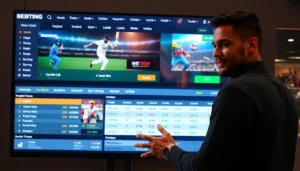 JitaBet online sportsbook logo with betting slips and sports icons, highlighting trusted betting platform in Bangladesh for seamless sports wagering.