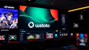 Engaging uustoto platform showcasing online betting with dynamic graphics and user-friendly interface for seamless gaming experience.