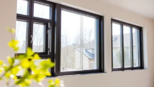 High-quality okna bydgoszcz being installed in a modern home with stylish PVC frames and clean design, highlighting durability and energy efficiency.