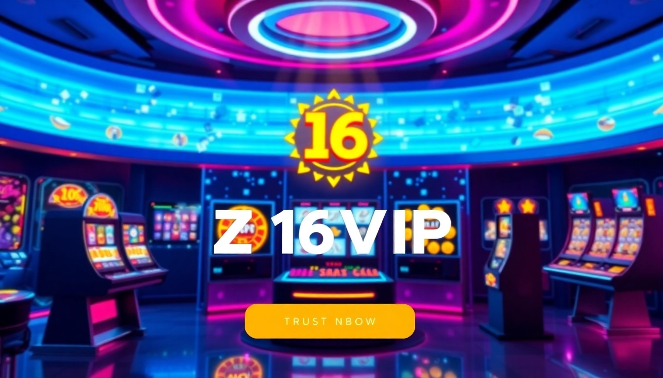 Z16vip online casino platform with vibrant slots and trusted gaming features for engaging user experiences