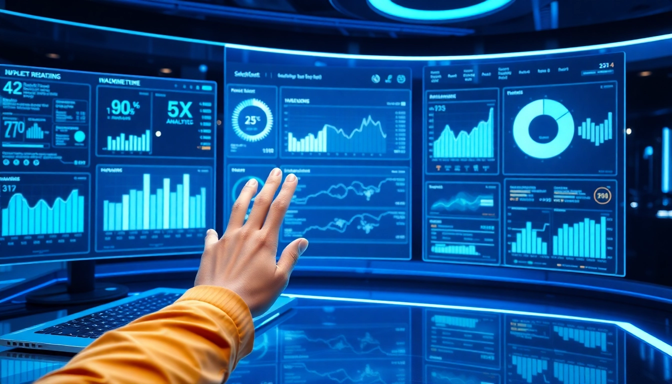 Technology-powered UX dashboard showing real-time ecommerce metrics and checkout flow.