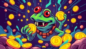 Learn about Angry Pepe Fork Tokenomics with a detailed infographic highlighting deflationary
