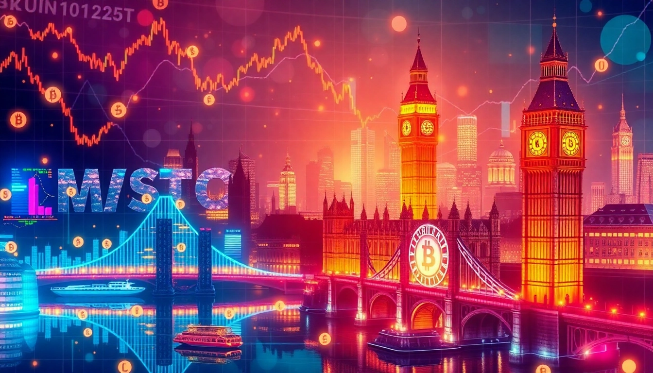 Cryptocurrency News UK British financial market analyst reviewing digital currency charts