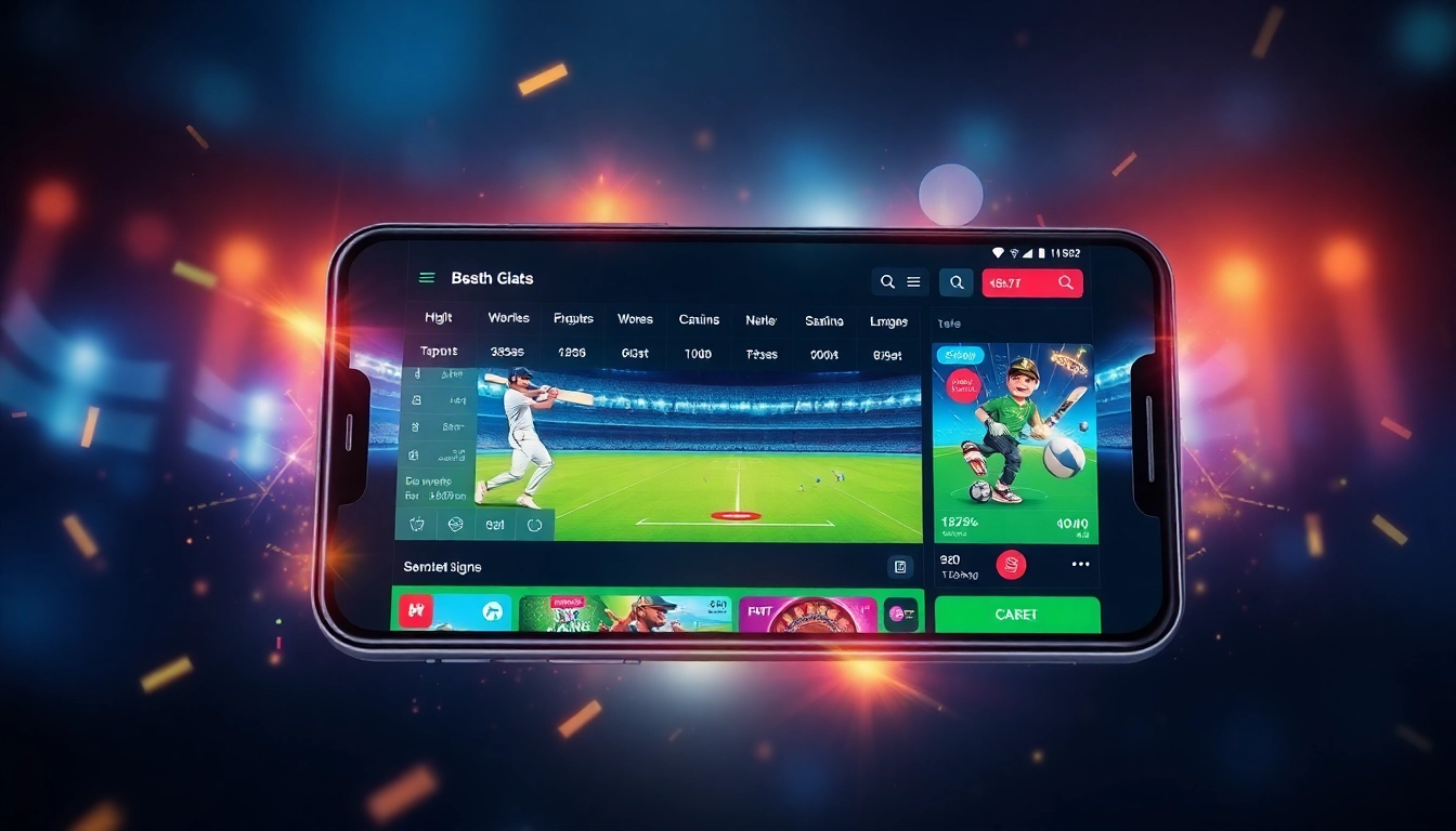 Kheloyar online betting platform showing cricket and casino games with vibrant digital interface