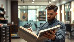 Learn hair cutting textbooks for professional hair styling techniques and skills