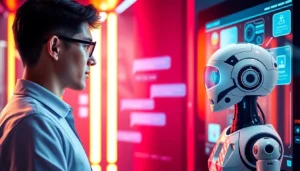 Engaging chat interface demonstrating AI chatbot interaction for seamless user communication