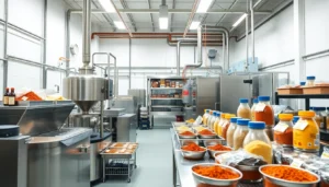 Leading manufacturer showcasing quality food processing and spice product production with