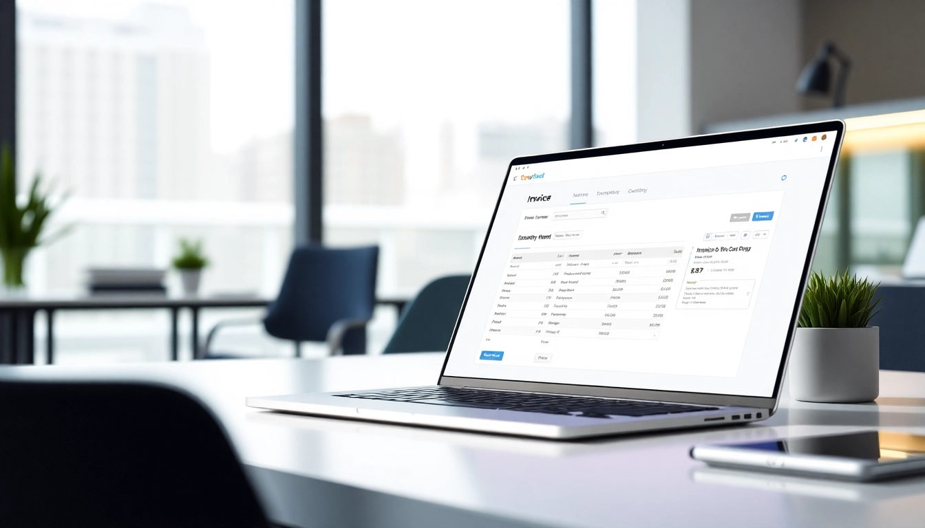 Create professional invoices quickly using a user-friendly invoice genertor interface for small