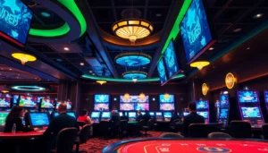 Professional gambling platform showing trusted casino siteleri with live dealers and modern